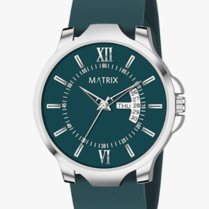 Matrix Antique 2.0 Day & Date Softest Silicone Strap Analog Watch for Men & Boys
