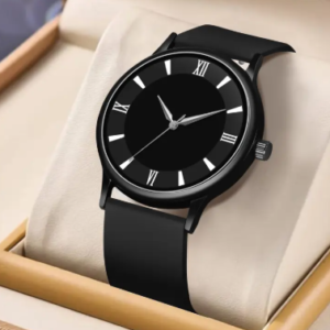 Analog Watch - For Men PZ - Roman Figure Dial Silicone Strap